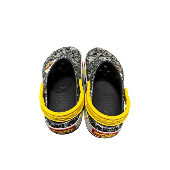 Disney Crocs Light Up Mickey Size 11 Toddler Kid Unisex Black Play Doodle Images - Picture 2 of 6